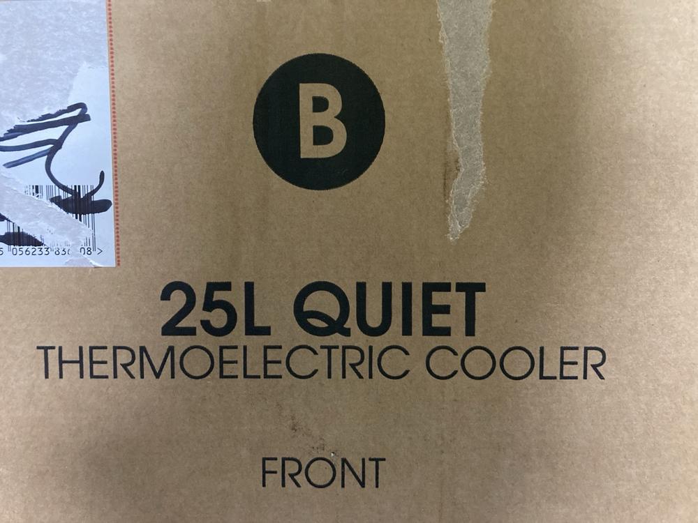 Lot 575  
            Chesterfield SR47 - Parcel Delivery Only 

                
ABODE 25L QUIET THERMOELECTRIC COOLER. (LOCATION: G3)