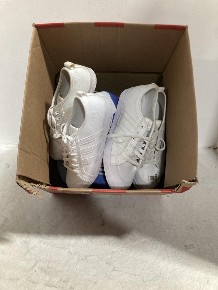 Lot 588  
            Chesterfield SR47 - Parcel Delivery Only 

                
5 X ASSORTED SHOES TO INCLUDE ADIDAS CAMPUS TRAINERS IN BROWN SIZE 4.5 TO INCLUDE...