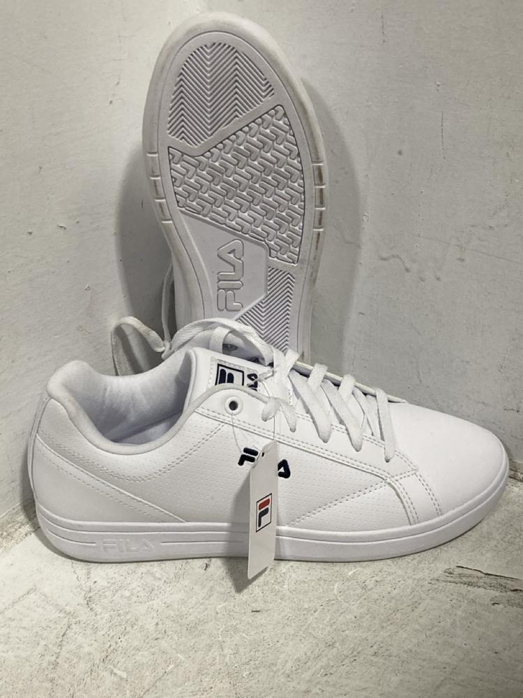 Lot 597  
            Chesterfield SR47 - Parcel Delivery Only 

                
FILA TRAINERS IN SIZE 7 & 5.5. AND ADIDAS CAMPUS SHOES SIZE 5 & 5.5. (LOCATION: G4)