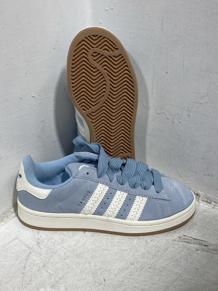 Lot 597  
            Chesterfield SR47 - Parcel Delivery Only 

                
FILA TRAINERS IN SIZE 7 & 5.5. AND ADIDAS CAMPUS SHOES SIZE 5 & 5.5. (LOCATION: G4)