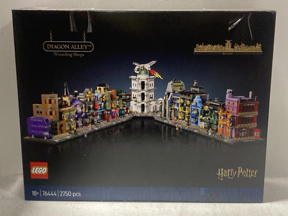 Lot 612  
            Chesterfield SR47 - Parcel Delivery Only 

                
LEGO 76444 HARRY POTTER DIAGON ALLEY WIZARDING SHOPS. (LOCATION: G5)
