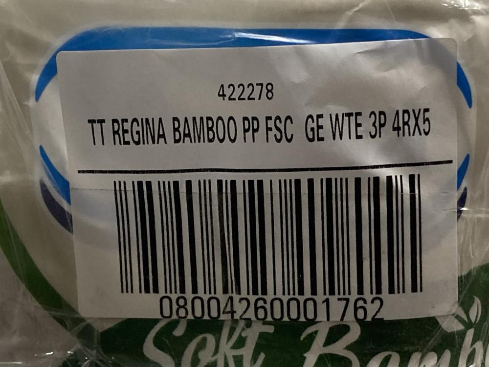 Lot 627  
            Chesterfield SR47 - Parcel Delivery Only 

                
5 X ASSORTED TOILET TISSUE TO INCLUDE REGINA TOILET TISSUE 8 ROLLS (LOCATION: G6)