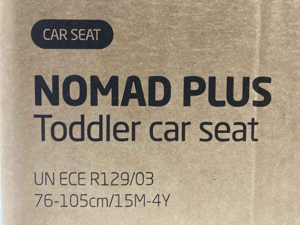 Lot 630  
            Chesterfield SR47 - Parcel Delivery Only 

                
MAXI COSI NOMAD PLUS CAR SEAT (LOCATION: G6)