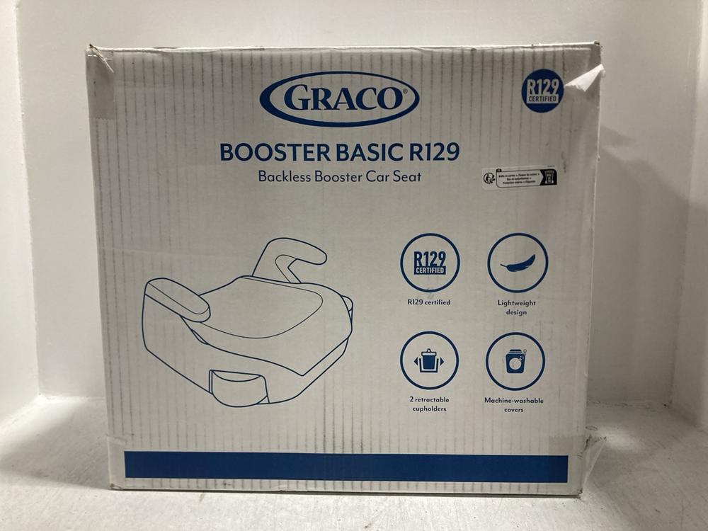 Lot 633  
            Chesterfield SR47 - Parcel Delivery Only 

                
GRACO BOOSTER BASIC R129 (LOCATION: G6)