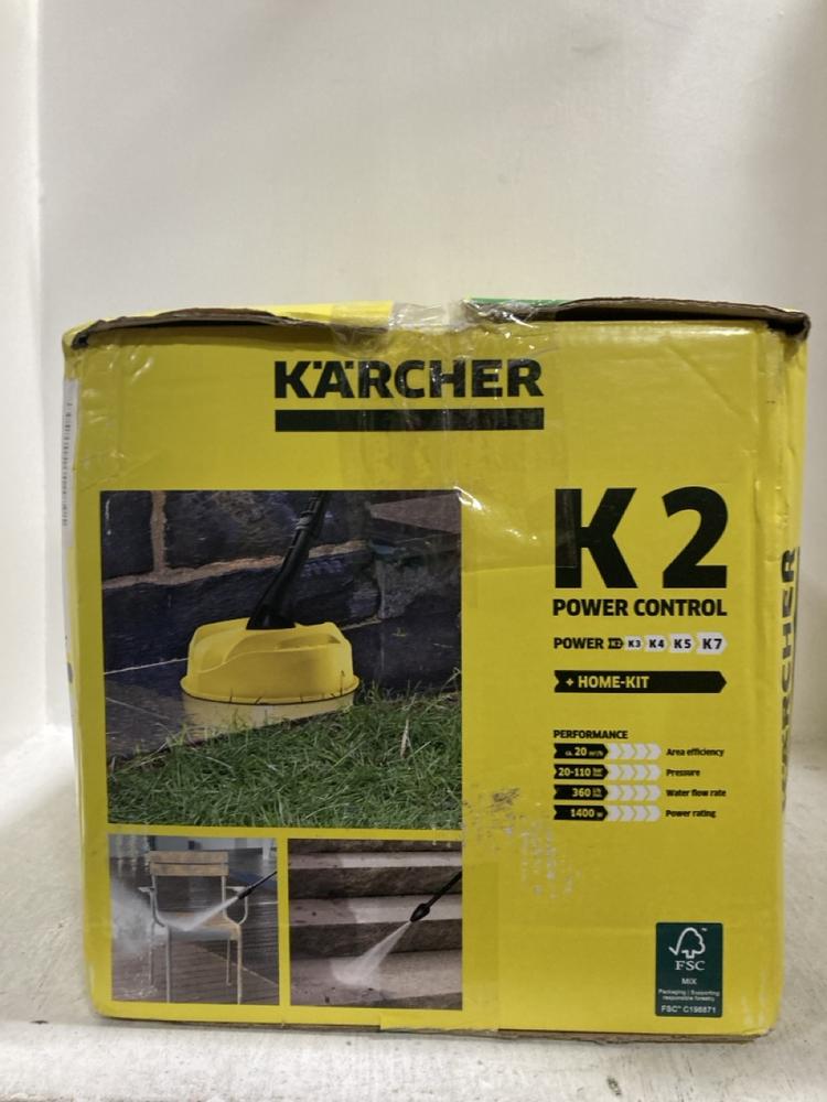 Lot 679  
            Chesterfield SR47 - Parcel Delivery Only 

                
KARCHER K2 POWER CONTROL PRESSURE WASHER ORIGINAL RRP £99 (LOCATION: G8) - Image 4