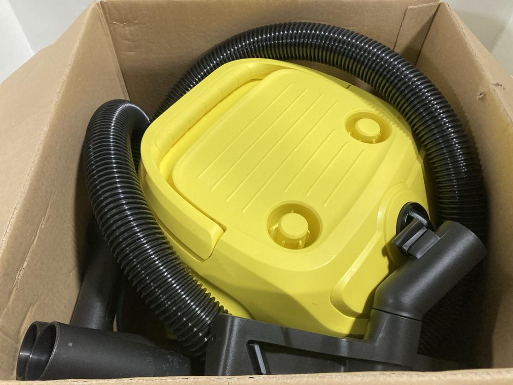 Lot 680  
            Chesterfield SR47 - Parcel Delivery Only 

                
KARCHER WD2 PLUS WET AND DRY VACUUM CLEANER (LOCATION: G8)