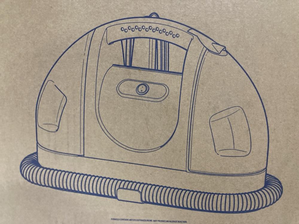 Lot 682  
            Chesterfield SR47 - Parcel Delivery Only 

                
BISSELL LITTLE GREEN PORTABLE CARPET AND UPHOLSTERY CLEANER ORIGINAL RRP £99 (LOC...