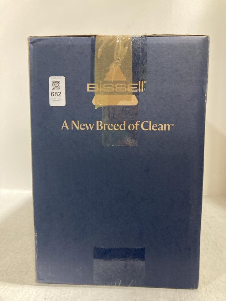 Lot 682  
            Chesterfield SR47 - Parcel Delivery Only 

                
BISSELL LITTLE GREEN PORTABLE CARPET AND UPHOLSTERY CLEANER ORIGINAL RRP £99 (LOC...
