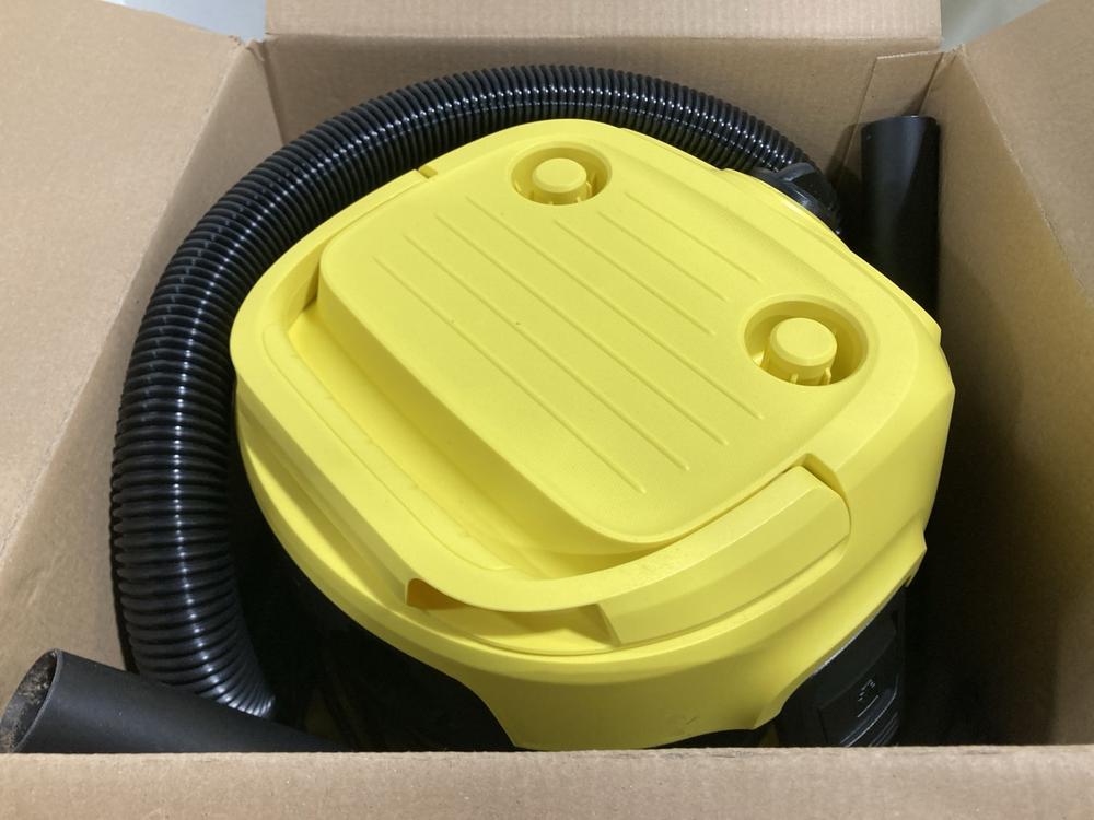 Lot 684  
            Chesterfield SR47 - Parcel Delivery Only 

                
KARCHER WD2 PLUS WET AND DRY VACUUM CLEANER (LOCATION: G8)