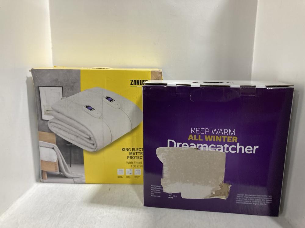 Lot 685  
            Chesterfield SR47 - Parcel Delivery Only 

                
4 X ASSORTED ELECTRIC BEDDING ITEMS TO INCLUDE ZANUSSI KING ELECTRIC MATTRESS PRO... - Image 4