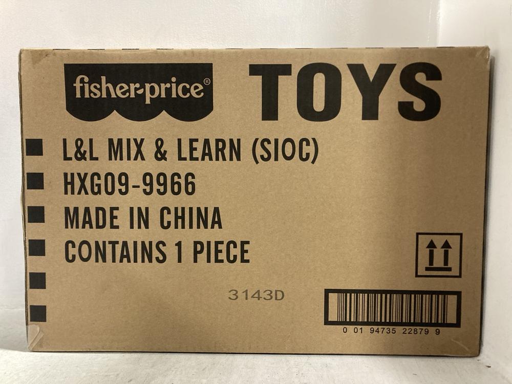 Lot 690  
            Chesterfield SR47 - Parcel Delivery Only 

                
2 X FISHER PRICE MIX AND LEARN CHILDRENS TOYS (IN GERMAN) (LOCATION: G8) - Image 3