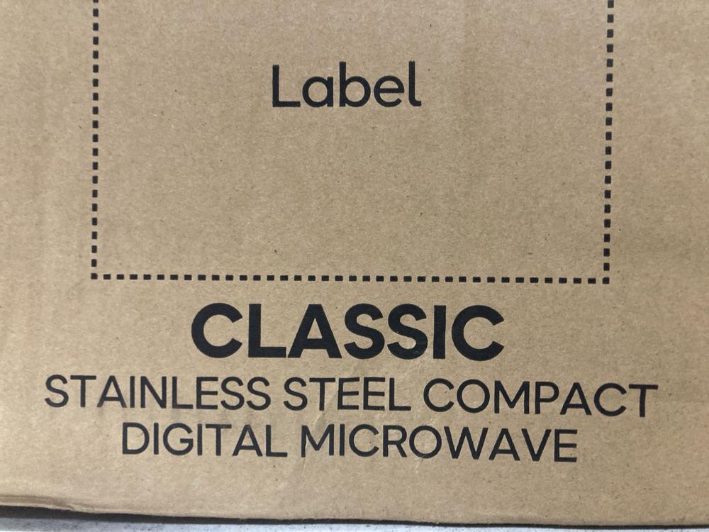 Lot 696  
            Chesterfield SR47 - Parcel Delivery Only 

                
RUSSELL HOBBS 17L 700W MICROWAVE OVEN - MODEL NO. RHM2086SS-G-AZ (LOCATION: G8)