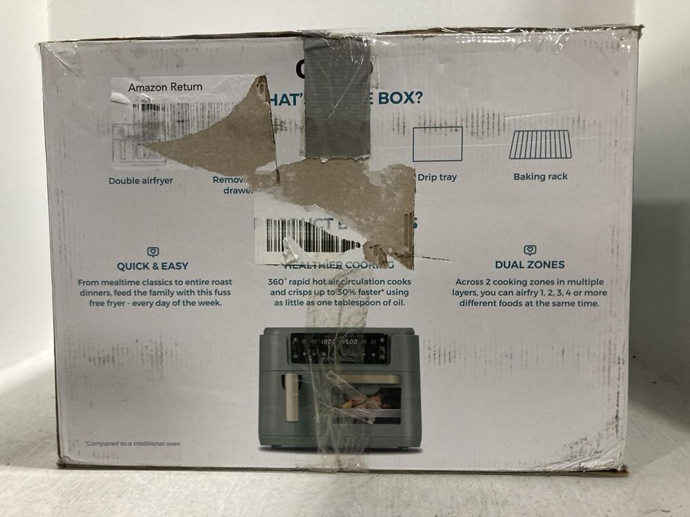 Lot 700  
            Chesterfield SR47 - Parcel Delivery Only 

                
CELLO 2 IN 1 AIRFRYER AND OVEN (LOCATION: G8) - Image 4