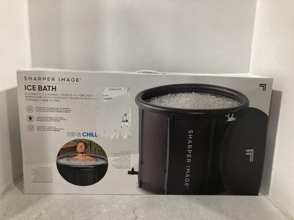 Lot 709  
            Chesterfield SR47 - Parcel Delivery Only 

                
SHARPER IMAGE PORTABLE COLD PLUNGE. (LOCATION: G9)