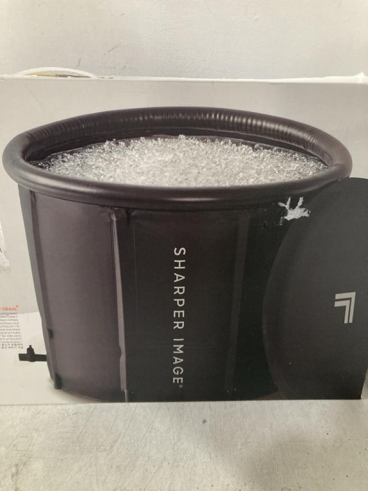 Lot 709  
            Chesterfield SR47 - Parcel Delivery Only 

                
SHARPER IMAGE PORTABLE COLD PLUNGE. (LOCATION: G9) - Image 3