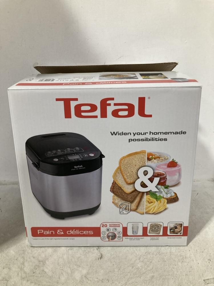 Lot 719  
            Chesterfield SR47 - Parcel Delivery Only 

                
TEFAL PAIN & DELICES. (LOCATION: G9)