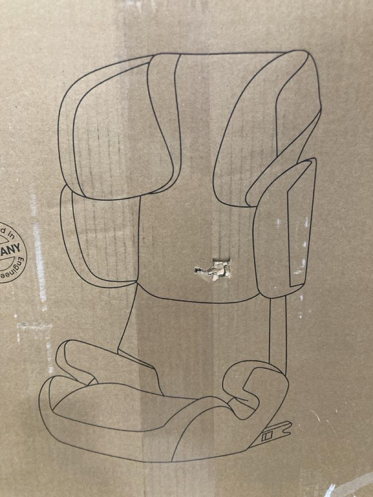 Lot 722  
            Chesterfield SR47 - Parcel Delivery Only 

                
CBX BY CYBEX SOLUTION I-FIX CAR SEAT 100-150CM. (LOCATION: G9)