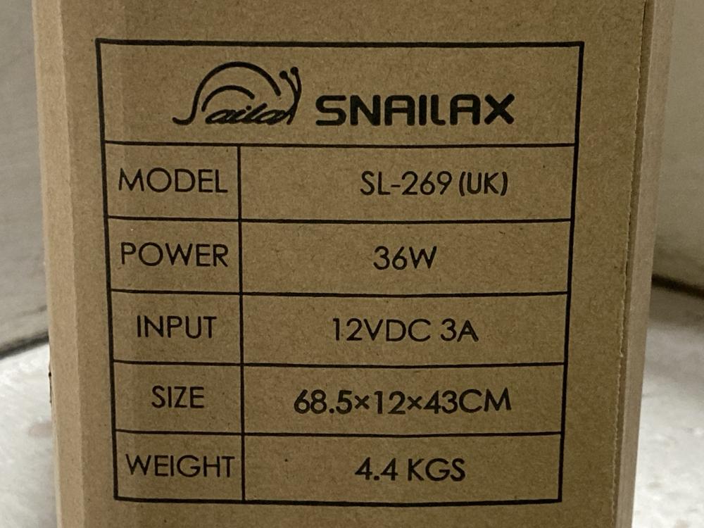 Lot 736  
            Chesterfield SR47 - Parcel Delivery Only 

                
SNAILAX SL-269 MASSAGE MAT (LOCATION: G10) - Image 3