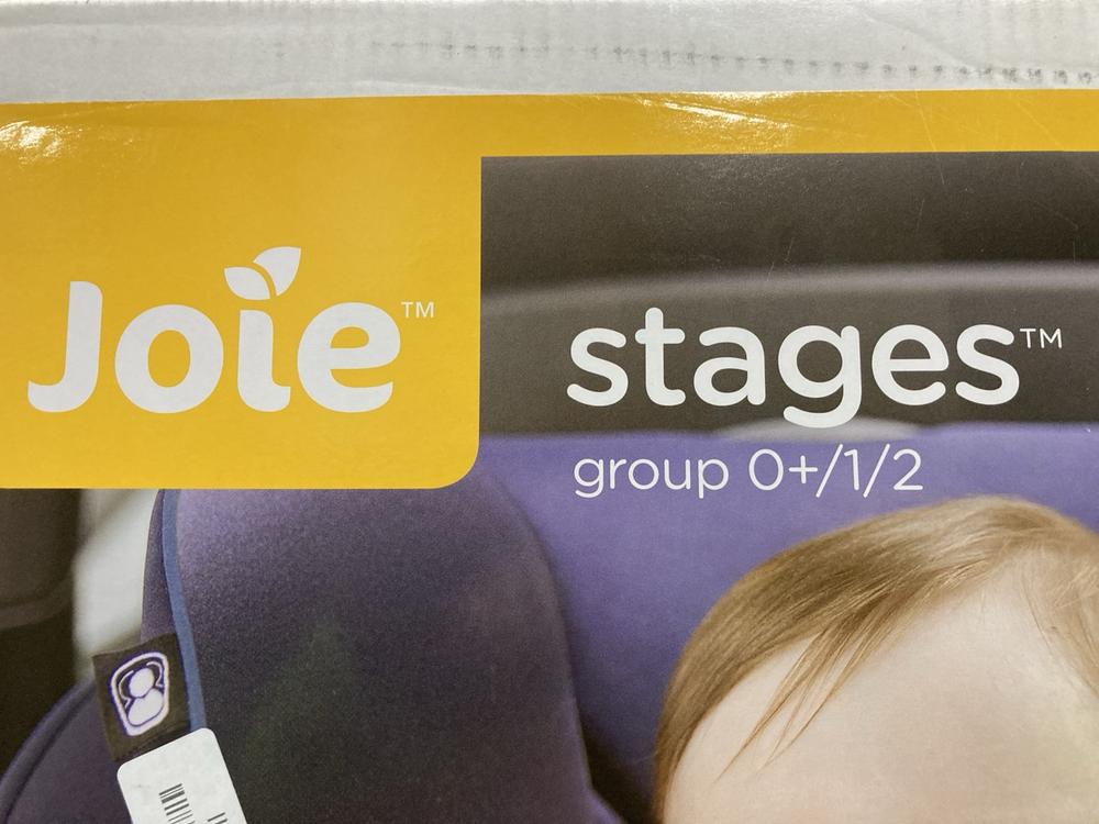 Lot 744  
            Chesterfield SR47 - Parcel Delivery Only 

                
JOIE STAGES GROUP 0+/1/2 CAR SEAT (LOCATION: G10)