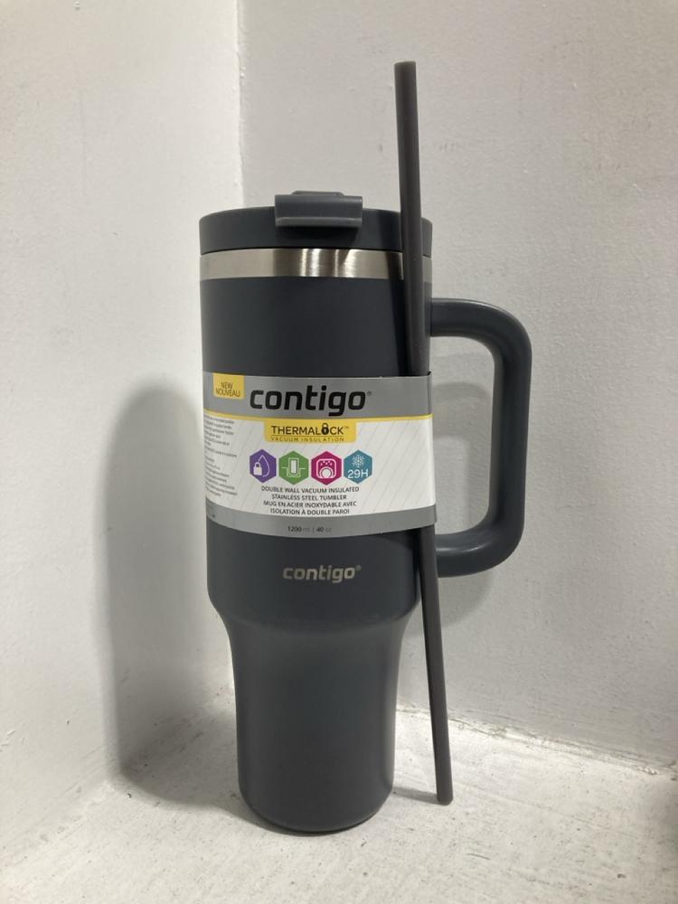 Lot 748  
            Chesterfield SR47 - Parcel Delivery Only 

                
STANLEY THE FLOWSTATE QUENCHER H2.0 TUMBLER IN PIBK TO INCLUDE CONTIGO DOUBLE WAL...