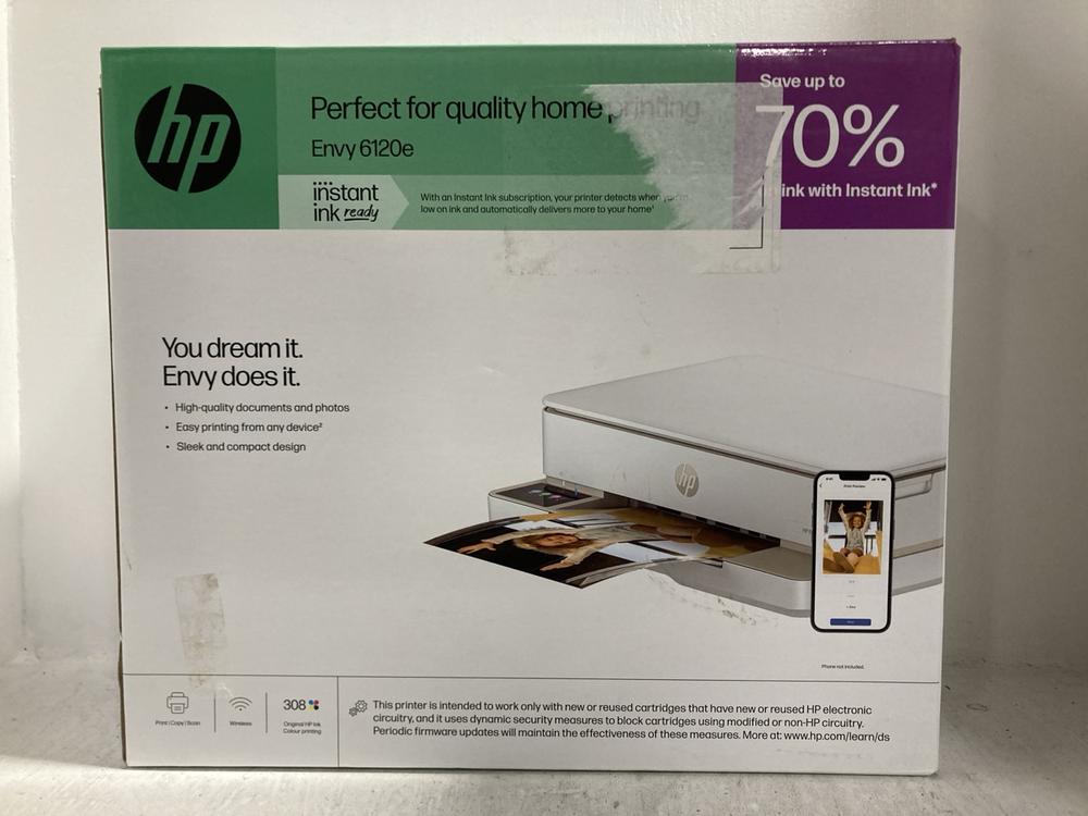 Lot 755  
            Chesterfield SR47 - Parcel Delivery Only 

                
HP DESKJET 6120E PRINTER. (LOCATION: G11)