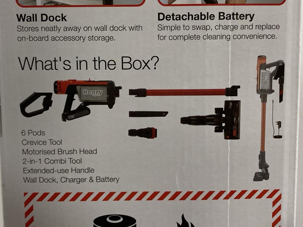Lot 758  
            Chesterfield SR47 - Parcel Delivery Only 

                
NUMATIC HENRY QUICK CORDLESS VACUUM CLEANER. ORIGINAL RRP £300 (LOCATION: G11)
