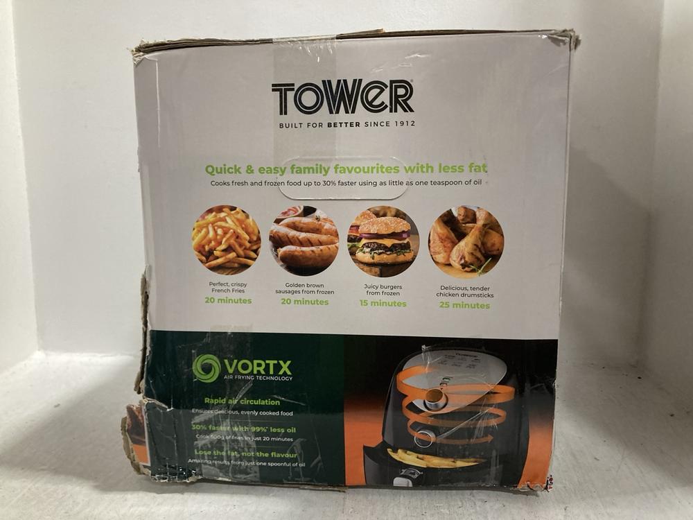 Lot 763  
            Chesterfield SR47 - Parcel Delivery Only 

                
TOWER 4.3L AIR FRYER. (LOCATION: G11)