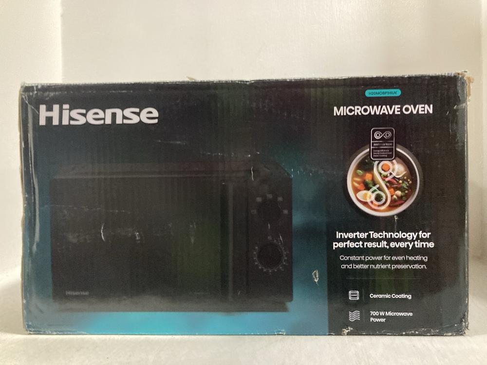 Lot 764  
            Chesterfield SR47 - Parcel Delivery Only 

                
HISENSE MICROWAVE OVEN. (LOCATION: G11)