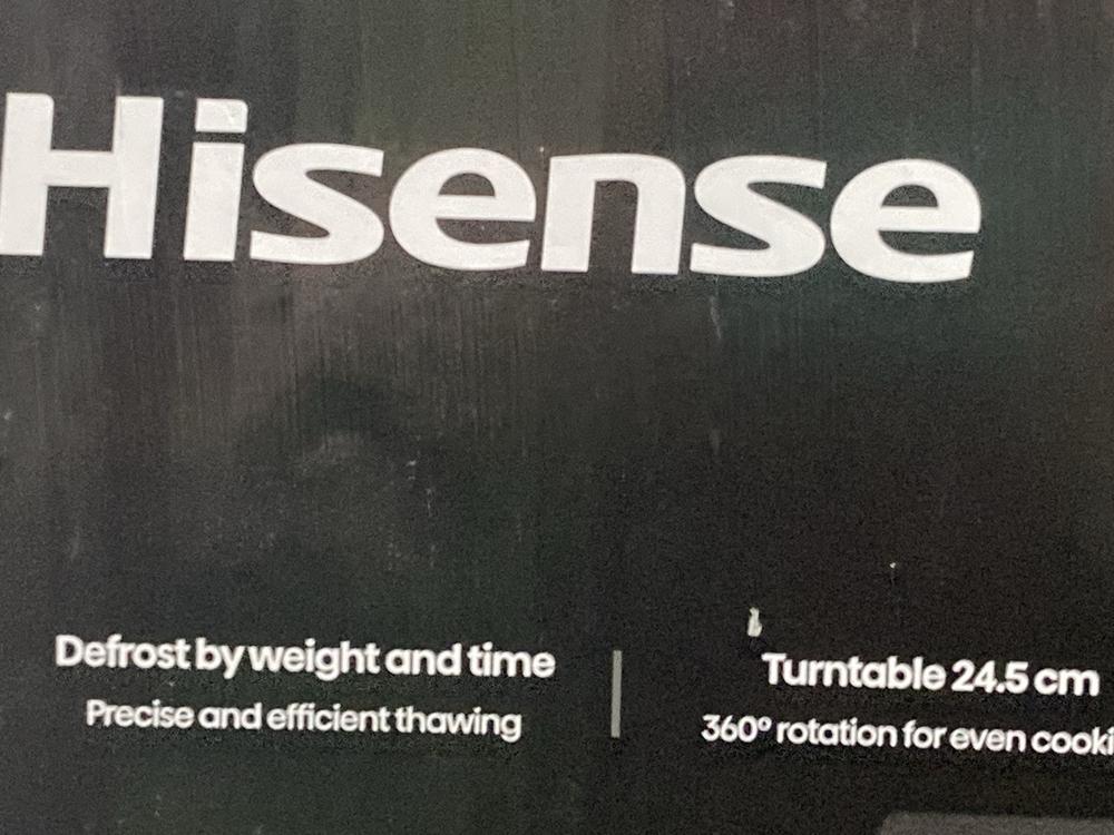 Lot 764  
            Chesterfield SR47 - Parcel Delivery Only 

                
HISENSE MICROWAVE OVEN. (LOCATION: G11) - Image 4