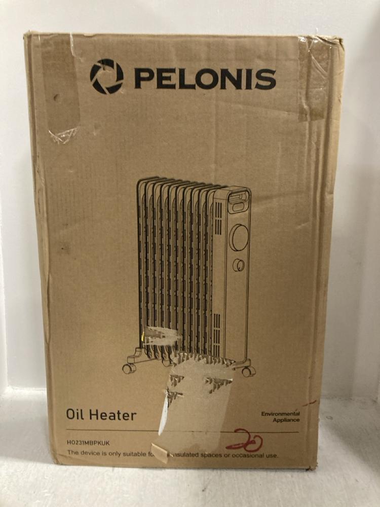 Lot 766  
            Chesterfield SR47 - Parcel Delivery Only 

                
PELONIS OIL HEATER. (LOCATION: G11)