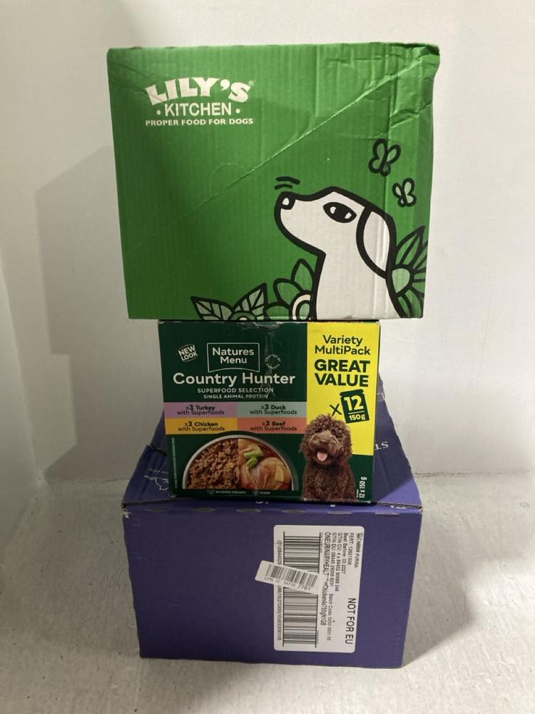 Lot 771  
            Chesterfield SR47 - Parcel Delivery Only 

                
6 X ASSORTED PET FOOD ITEMS TO INCLUDE NATURES MENU COUNTRY HUNTER SUPER FOOD SEL... - Image 3