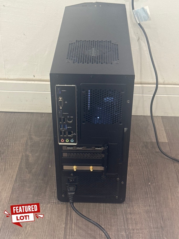 Lot 18  
            Chesterfield Tech - Collection or Optional Delivery Available 

                
MSI CUSTOM BUILT NA PC. (WITH BOX NO SSD OR HDD). 16 GB RAM, , RTX 4060 [JPTC8852...