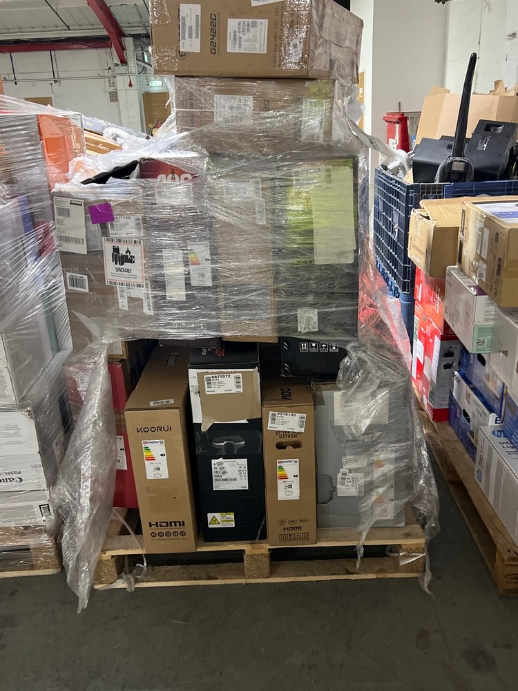 Lot 41  
            Chesterfield Tech - Collection or Optional Delivery Available 

                
PALLET OF UNTESTED MONITORS. [JPTC89156] (LOCATION: TECH) (KERBSIDE PALLET DELIVERY)