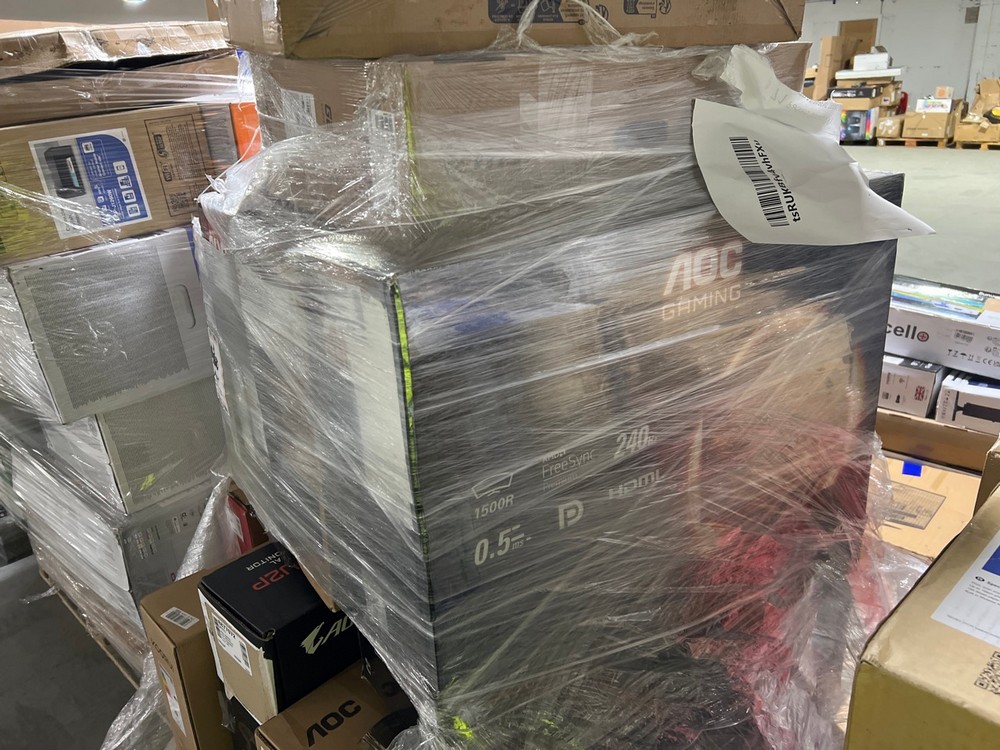 Lot 41  
            Chesterfield Tech - Collection or Optional Delivery Available 

                
PALLET OF UNTESTED MONITORS. [JPTC89156] (LOCATION: TECH) (KERBSIDE PALLET DELIVERY)