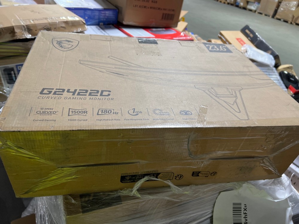 Lot 41  
            Chesterfield Tech - Collection or Optional Delivery Available 

                
PALLET OF UNTESTED MONITORS. [JPTC89156] (LOCATION: TECH) (KERBSIDE PALLET DELIVERY)