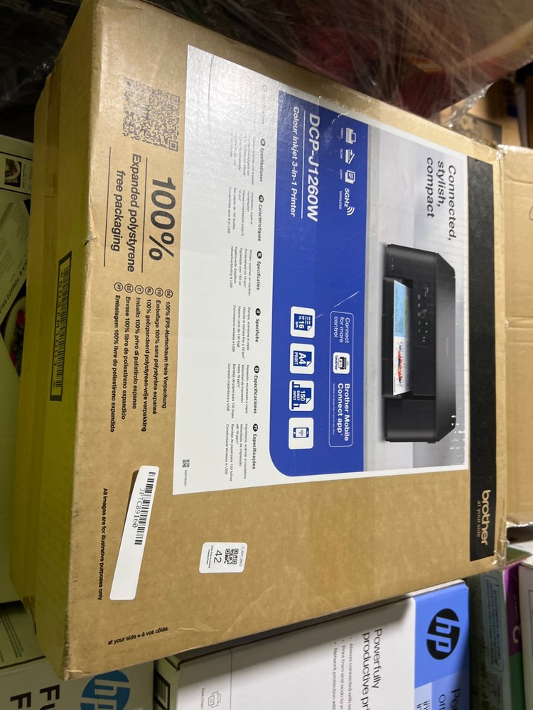 Lot 42  
            Chesterfield Tech - Collection or Optional Delivery Available 

                
PALLET OF ASSORTED PRINTERS. [JPTC89160] (LOCATION: TECH) (KERBSIDE PALLET DELIVERY)