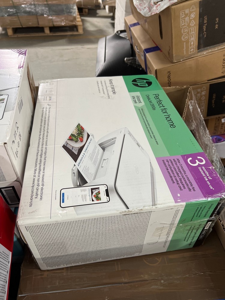 Lot 46  
            Chesterfield Tech - Collection or Optional Delivery Available 

                
PALLET OF ASSORTED PRINTERS. [JPTC89162] (LOCATION: TECH) (KERBSIDE PALLET DELIVERY)