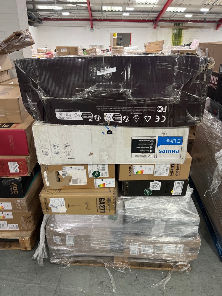 Lot 48  
            Chesterfield Tech - Collection or Optional Delivery Available 

                
PALLET OF UNTESTED MONITORS. [JPTC89153] (LOCATION: TECH) (KERBSIDE PALLET DELIVERY)