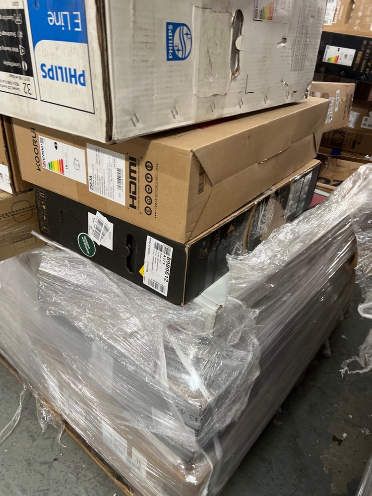 Lot 48  
            Chesterfield Tech - Collection or Optional Delivery Available 

                
PALLET OF UNTESTED MONITORS. [JPTC89153] (LOCATION: TECH) (KERBSIDE PALLET DELIVERY)
