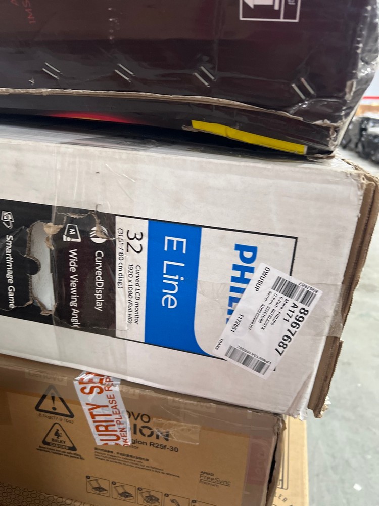 Lot 48  
            Chesterfield Tech - Collection or Optional Delivery Available 

                
PALLET OF UNTESTED MONITORS. [JPTC89153] (LOCATION: TECH) (KERBSIDE PALLET DELIVERY)