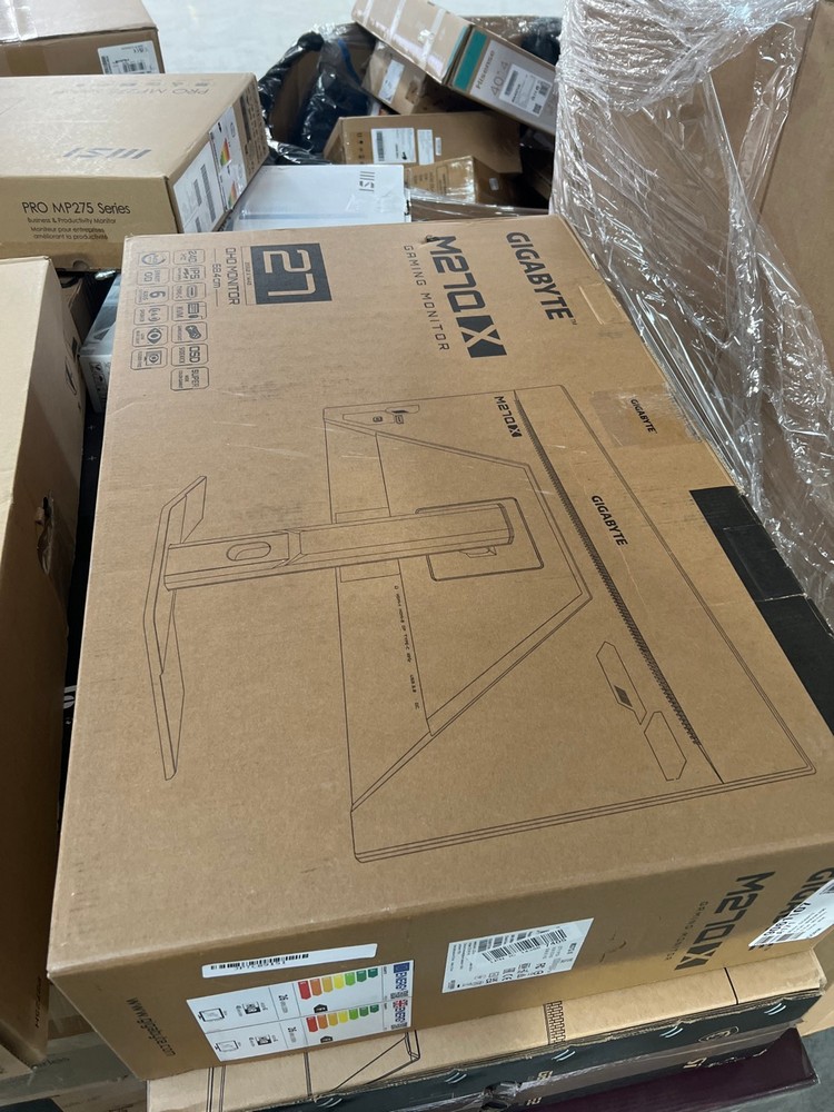 Lot 50  
            Chesterfield Tech - Collection or Optional Delivery Available 

                
PALLET OF UNTESTED MONITORS. [JPTC89151] (LOCATION: TECH) (KERBSIDE PALLET DELIVERY)
