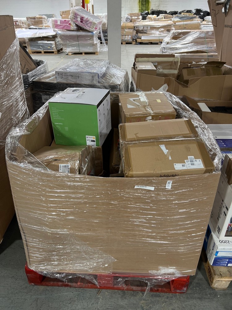 Lot 52  
            Chesterfield Tech - Collection or Optional Delivery Available 

                
PALLET OF ASSORTED TECH ITEMS. [JPTC89165] (LOCATION: TECH) (KERBSIDE PALLET DELI...