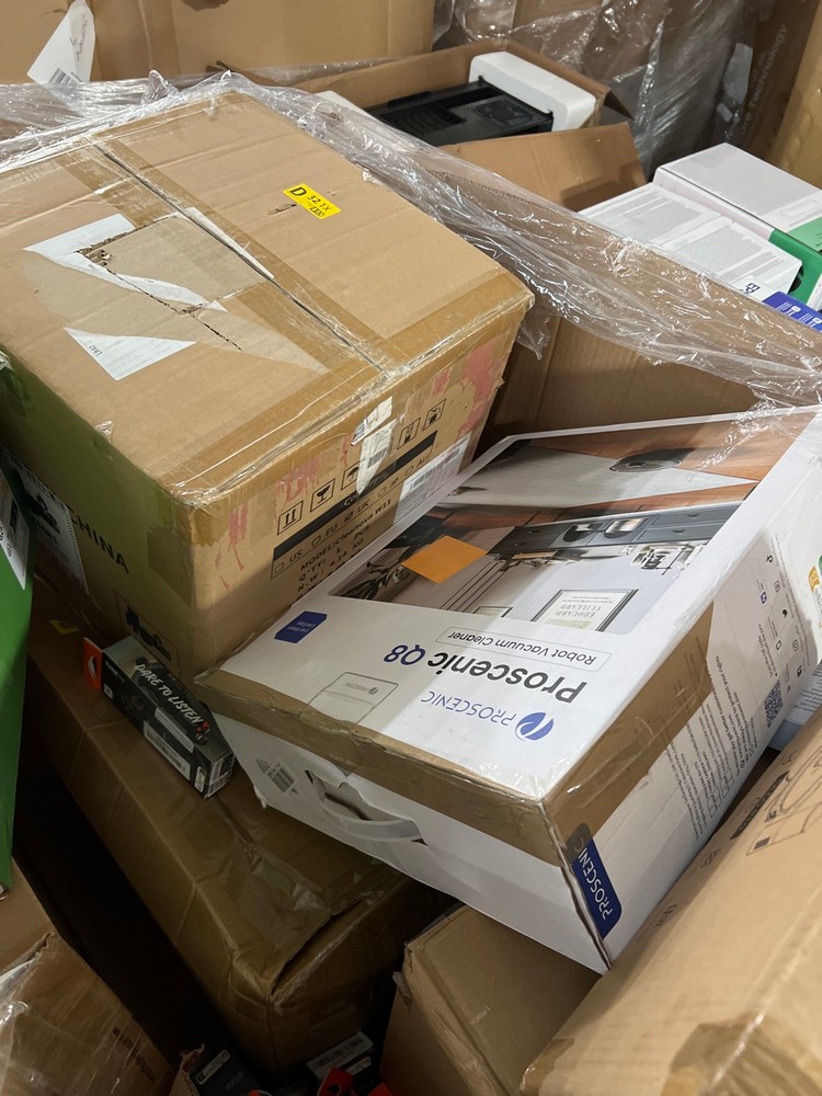 Lot 52  
            Chesterfield Tech - Collection or Optional Delivery Available 

                
PALLET OF ASSORTED TECH ITEMS. [JPTC89165] (LOCATION: TECH) (KERBSIDE PALLET DELI...