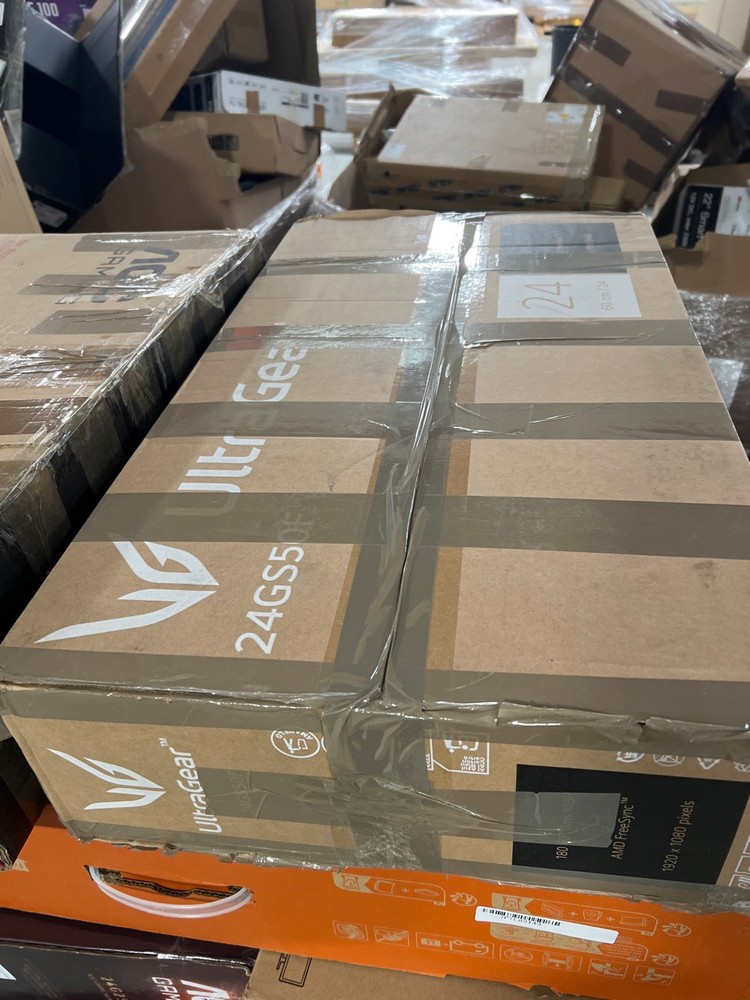 Lot 55  
            Chesterfield Tech - Collection or Optional Delivery Available 

                
PALLET OF UNTESTED MONITORS. [JPTC89149] (LOCATION: TECH) (KERBSIDE PALLET DELIVERY)