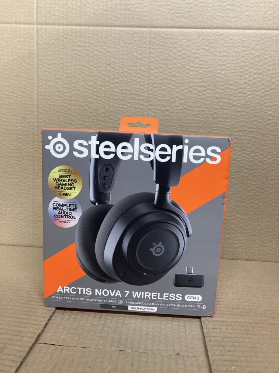 Lot 248  
            Edinburgh SR23 - Delivery Only 

                
STEELSERIES ARCTIS NOVA 7 WIRELESS GEN 2 - WIRELESS GAMING HEADSET FOR PC - COMPA...