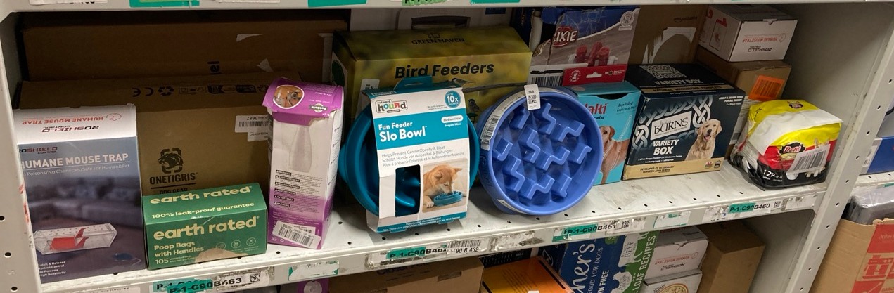 Lot 268  
            Edinburgh SR23 - Delivery Only 

                
QUANTITY OF PET PRODUCTS ITEMS TO INCLUDE HALTI NO PULL HARNESS - TO STOP YOUR DO...