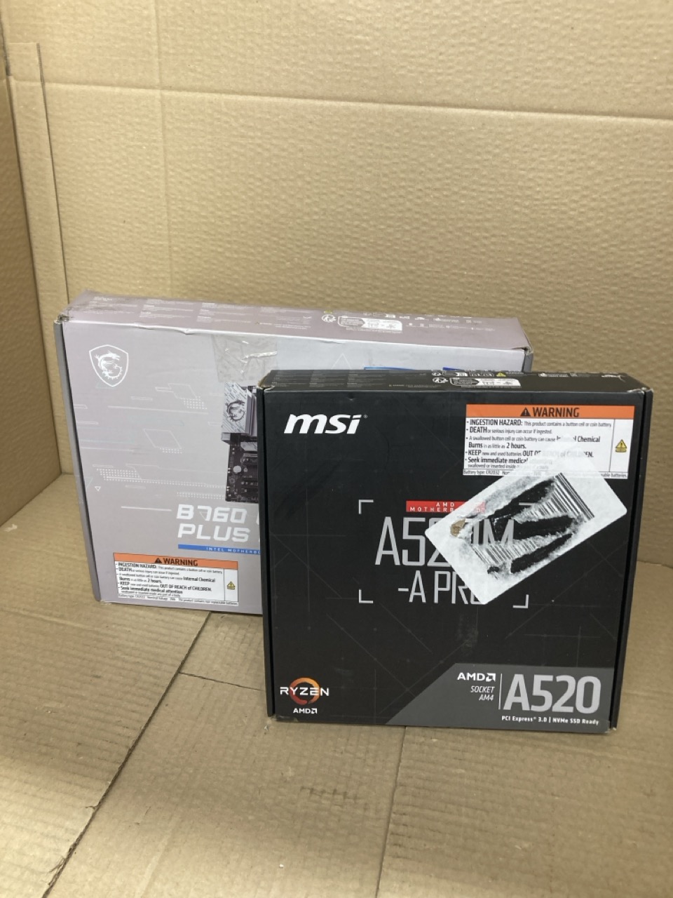 Lot 273  
            Edinburgh SR23 - Delivery Only 

                
MSI A520M-A PRO MOTHERBOARD MATX - SUPPORTS AMD RYZEN 3RD GEN PROCESSORS, AM4, DD...