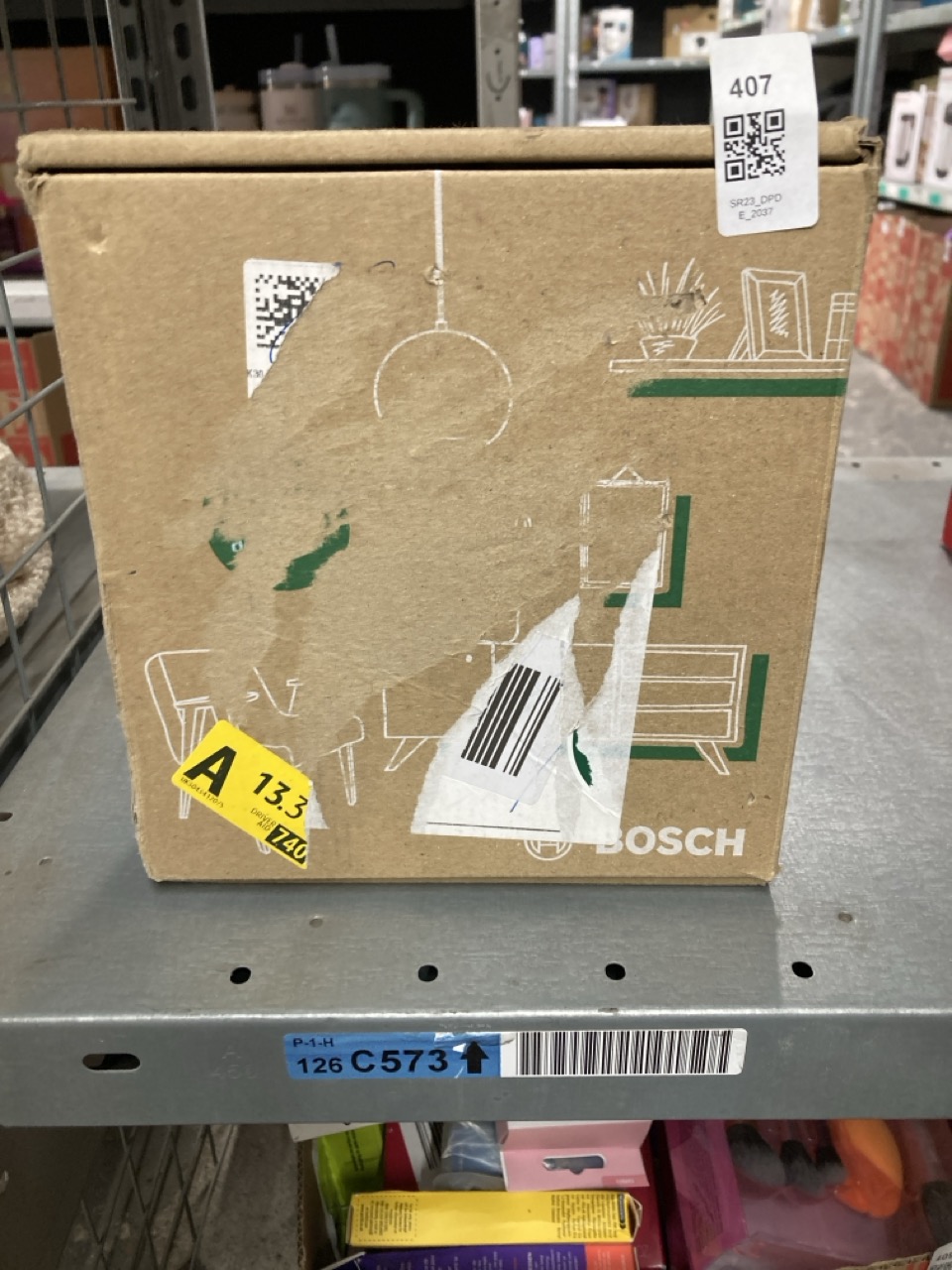 Lot 407  
            Edinburgh SR23 - Delivery Only 

                
BOSCH LASER MEASURE ZAMO 4TH GEN: LOCATION - G