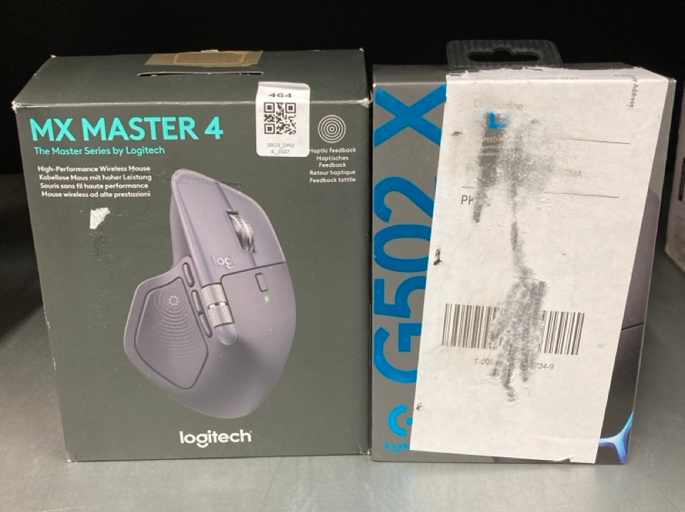 Lot 464  
            Edinburgh SR23 - Delivery Only 

                
LOGITECH MX MASTER 4, ERGONOMIC WIRELESS MOUSE WITH ADVANCED PERFORMANCE HAPTIC F...