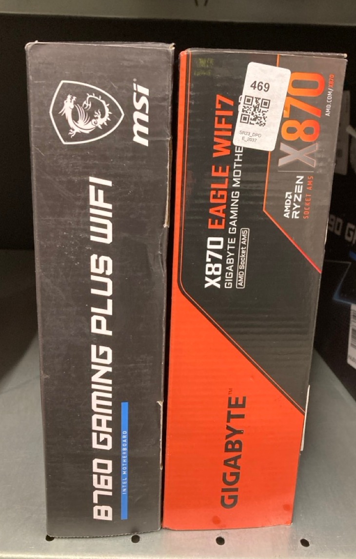 Lot 469  
            Edinburgh SR23 - Delivery Only 

                
MSI B760 GAMING PLUS WIFI MOTHERBOARD, ATX - SUPPORTS INTEL 12TH & 13TH GEN CORE ...